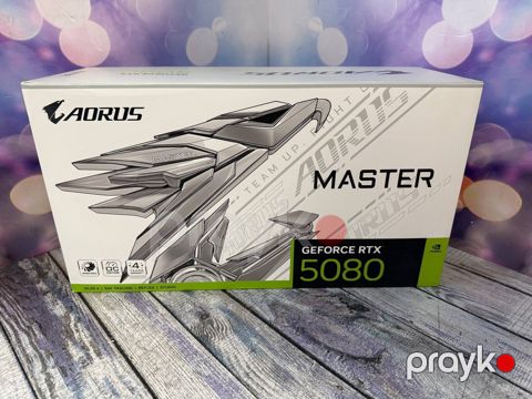Video mkart RTX 5080 Aorus Master — Bakı