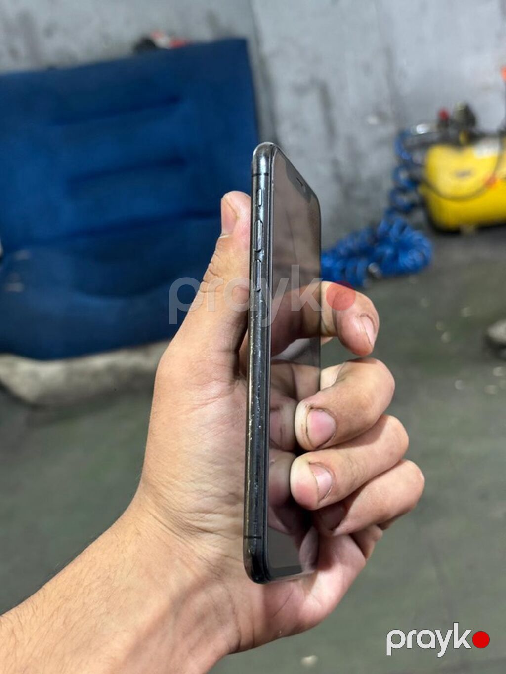 IPhone X, 64 GB, Space Gray, Qırıq — Apple iPhone, Mehdiabad (5)