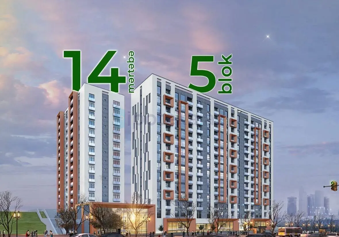 Satılır: 2 Otaq, Yeni tikili, Xətai r., 66.60 m² — Mənzil, Bakı (6)