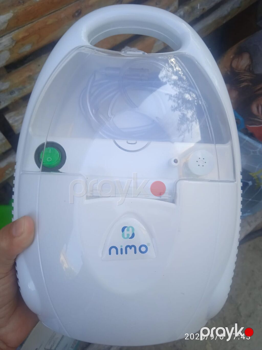 Nimo kompresörlü nebulizator – Model: Hnk-nbl-s Əsas xüsusiyyətlər — İnhalyatorlar və nebulayzerləri, Masazır (5)