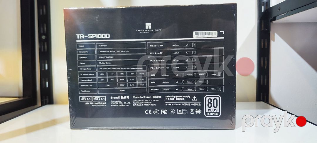 Qida bloku Thermalright 1000W — Kompüterlər və noutbuklar, Bakı (2)
