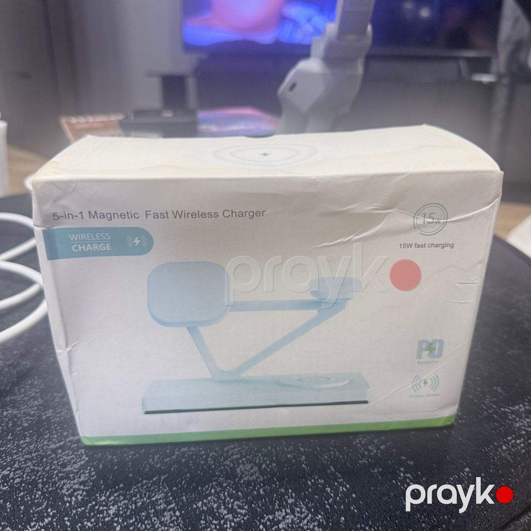5in1 Magnetic Wireless Charger — Periferik cihazlar, Bakı