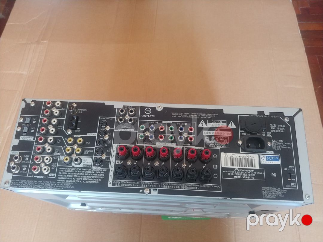 Resiver Pioneer — Səs texnikası, Bakı (8)