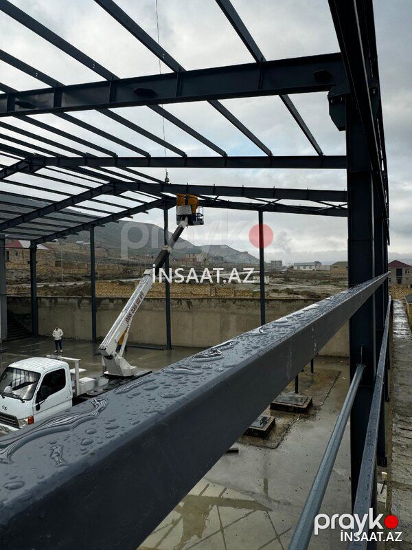 Anbar və Zavodlar üçün Metal Konstruksiya — Tikinti materialları, Bakı (3)