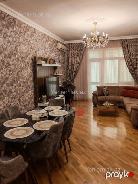 Satılır 3 otaqlı Bina evi menzil (Yeni tikili), 109 m², Nərimanov rayonu — Bakı