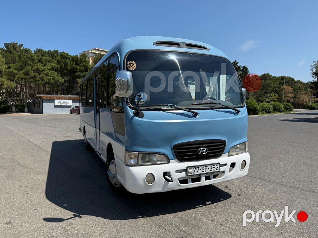 Hyundai County (County Deluxe) – 28 yerlik sərnişin avtobusu — Avtomobillər, Sumqayıt (4)