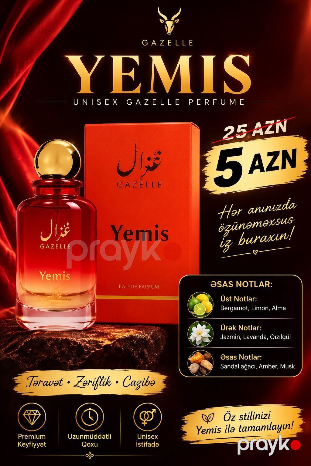 Parfüm kolleksiyası – 25 ml milli qablaşdırmada 1) Tom Ford Tobacco — Ətir, Bakı (4)