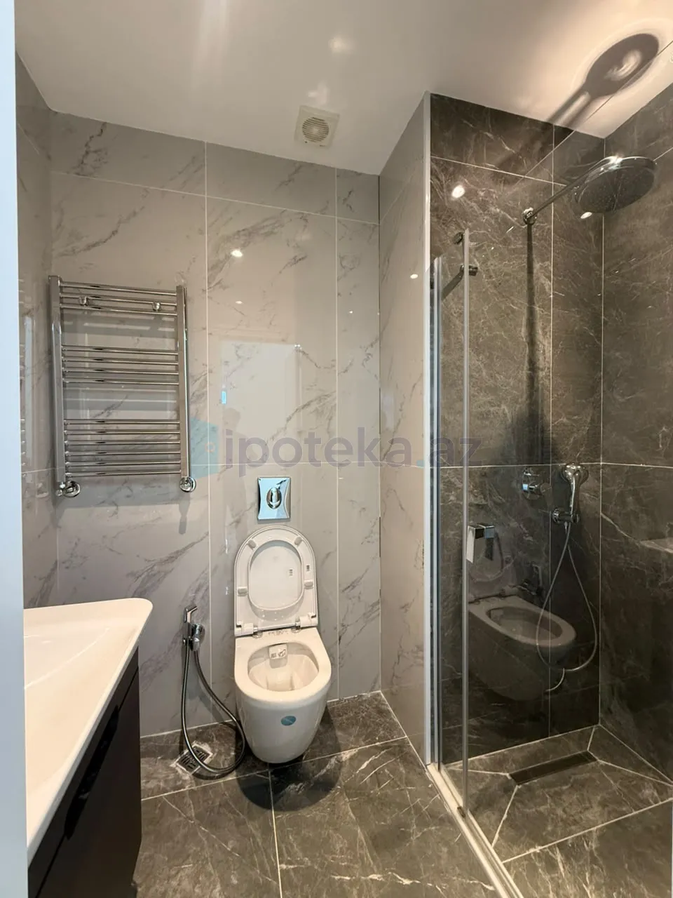 Satılır: 3 Otaq, Yeni tikili, Yasamal r., 83.00 m² — Mənzil, Bakı (11)