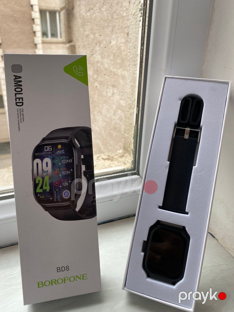 Borofone BD8 AMOLED smart qol saatı — Ağıllı saatlar və biləkliklər, Bakı (4)