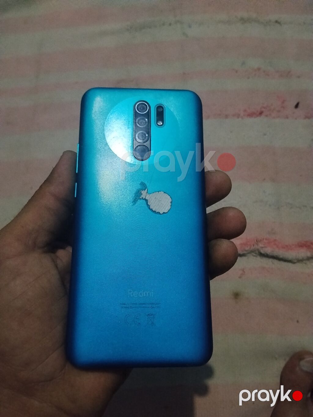 Redmi 9, 64 GB, rəng - Mavi, Barmaq izi — Xiaomi, Liman