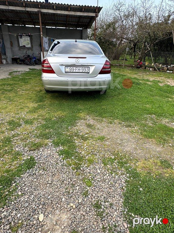 Mercedes E 270, 2.7 L, 2002 il, 254 496 km — Avtomobillər, Bakı (6)