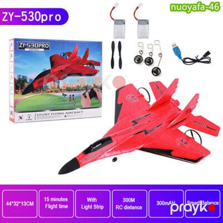 Uzaqdan idarəetmə qırıcı təyyarə planer EPP köpük təyyarə oyuncağı "RC ZY-530 2.4G" — Oyuncaqlar, Bakı (9)