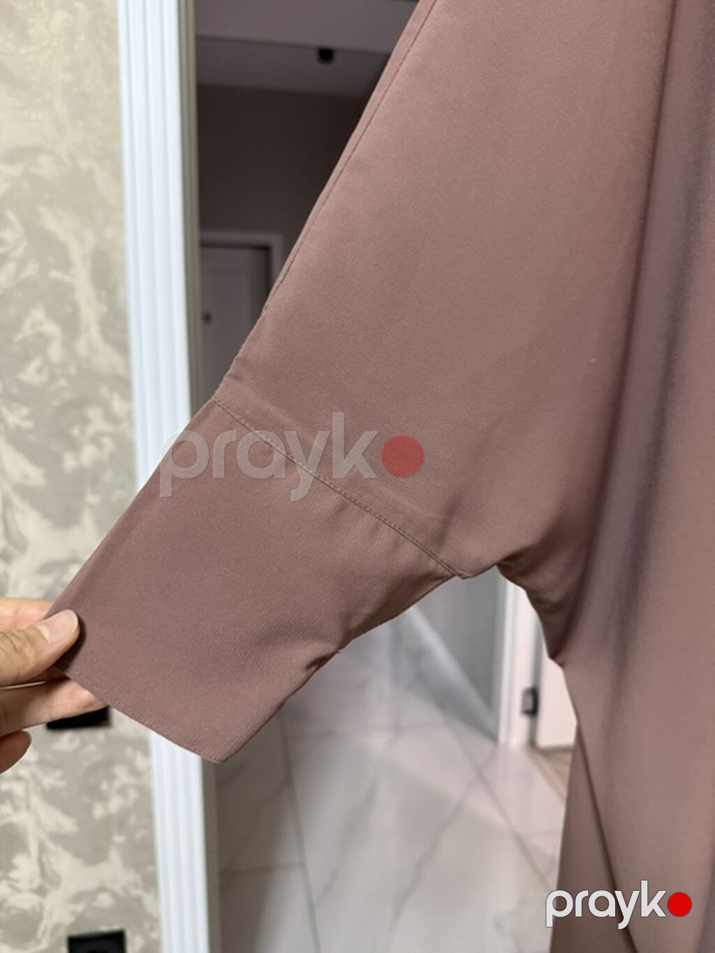 Geniş kəsimli qadın abaya/kaftan geyimləri - Rənglər: lavanda — Xicab və nikab, Bakı (4)