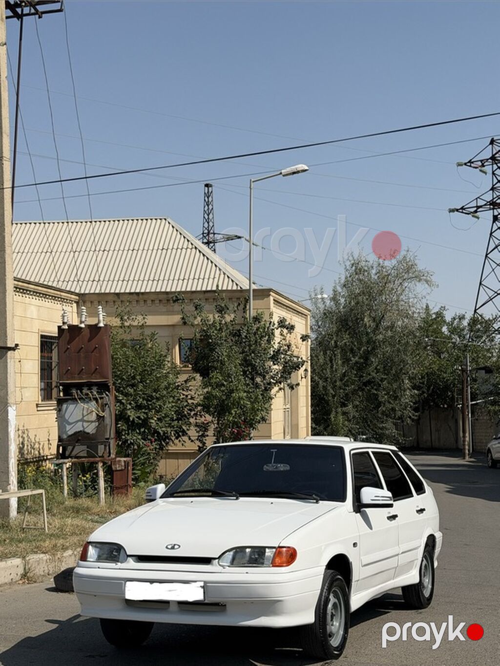 Lada Samara 5 qapılı hetçbek, ağ rəng. - Kuzov: aerodinamik gövdə kiti — Avtomobillər, Gəncə (2)