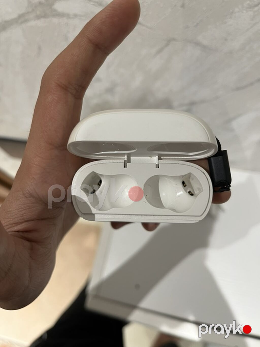 Bluetooth qulaqlıq (TWS) – şarj qutusu ilə - Rəng: ağ - Qulaqdaxili — Qulaqcıqlar, Xırdalan (5)