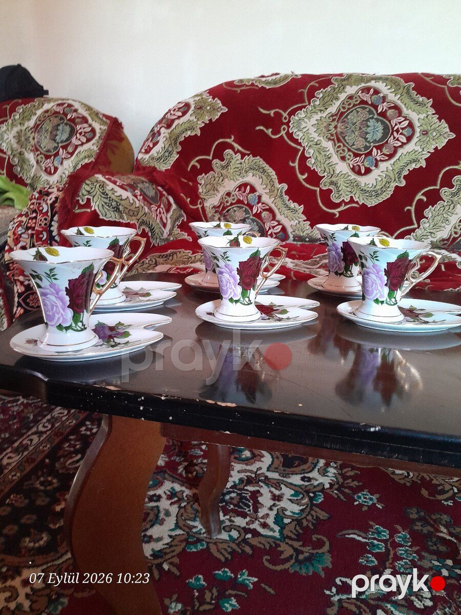 Fincan dəsti — Qablar və mətbəx əşyaları, Saatlı (6)