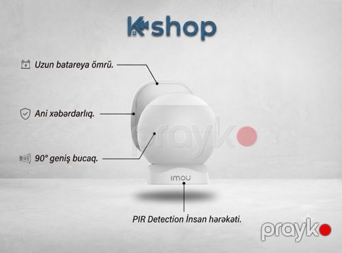 Imou Motion Sensor ZP1 (Iot-zpı-eu) — Ağıllı ev təhlükəsizliyinizi — Bakı