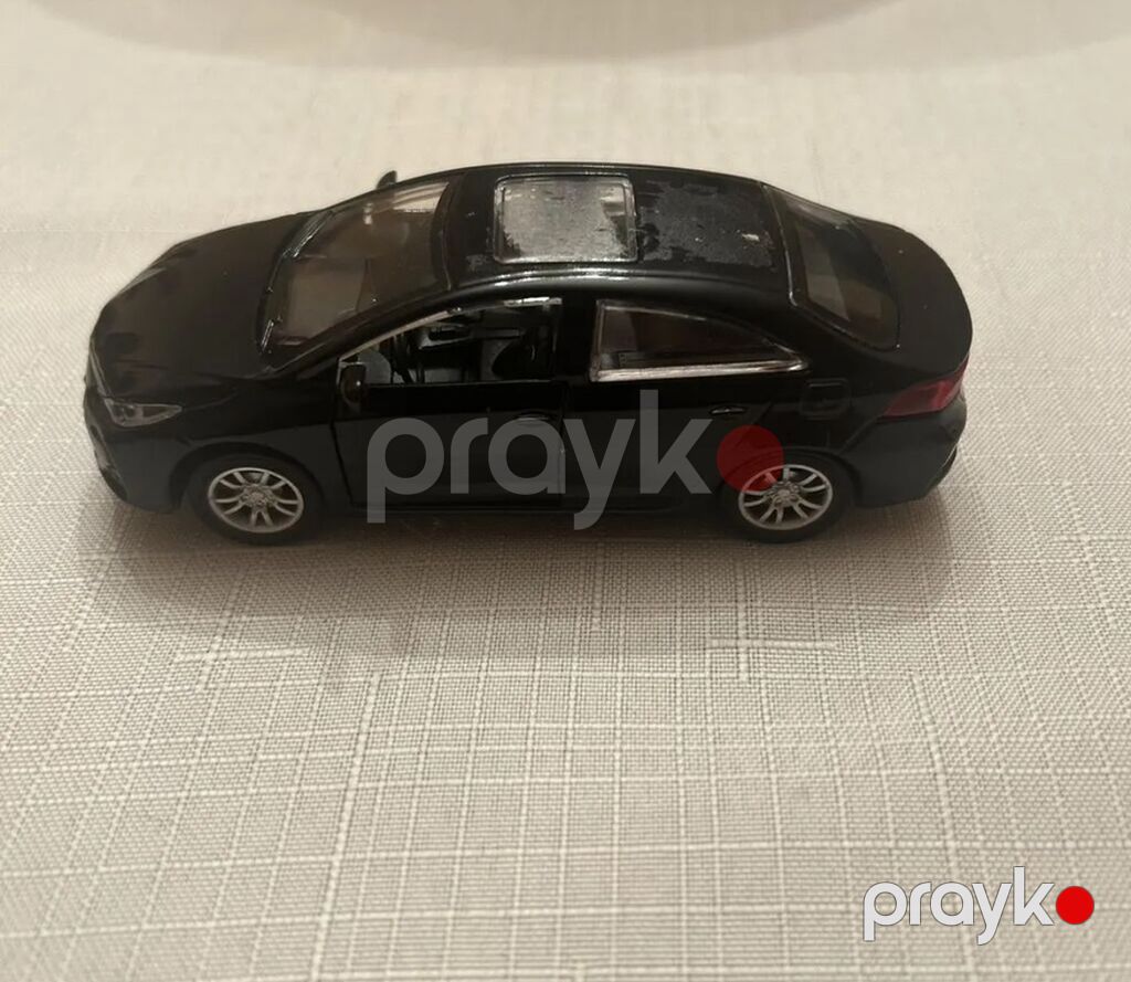 Qara rəngli metal oyuncaq sedan model avtomobil - Miqyas: təxmini — Modellar, Bakı (4)