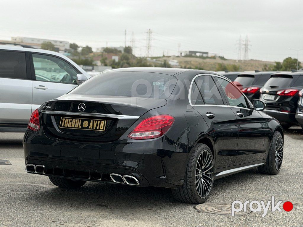 Mercedes C 300 4MATIC, 2.0 L, 2016 il, 205 000 km — Avtomobillər, Bakı (8)
