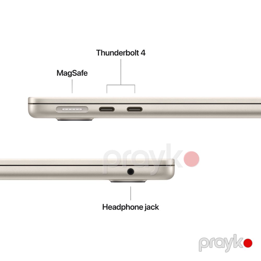 Notbuk Apple MacBook Air 15 (M5) MDVD4RU/A Starlight — Noutbuklar, Bakı (3)