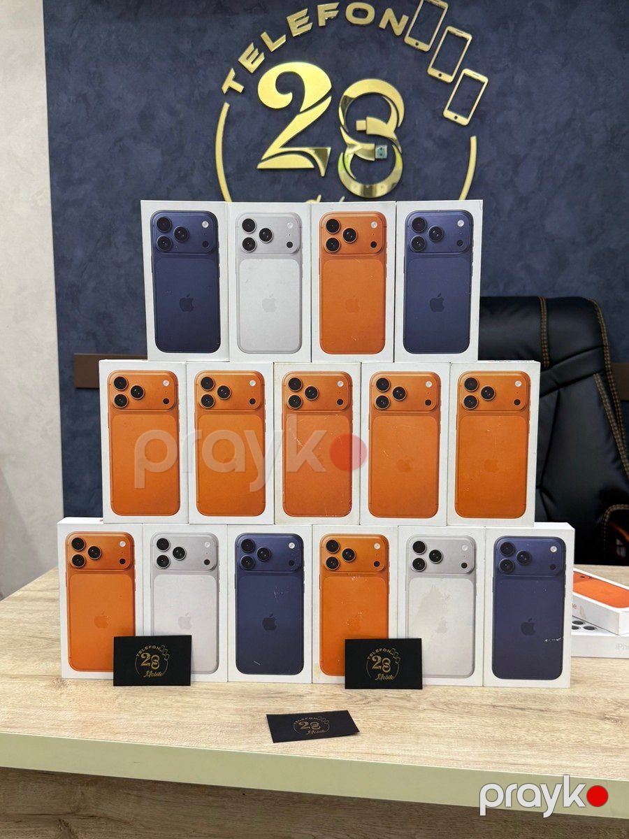Apple iPhone 17 Pro Max Cosmic Orange 256GB/12GB — Smartfonlar, Bakı (2)