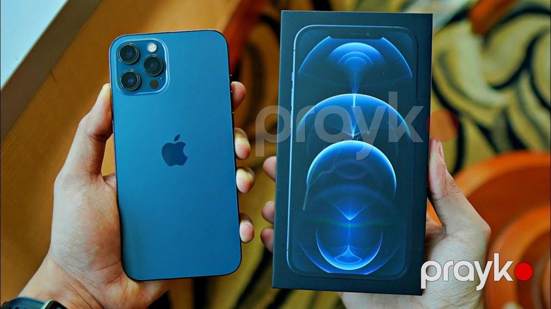 Apple iPhone 12 Pro Max Pacific Blue 128GB/6GB — Smartfonlar, Bakı (2)