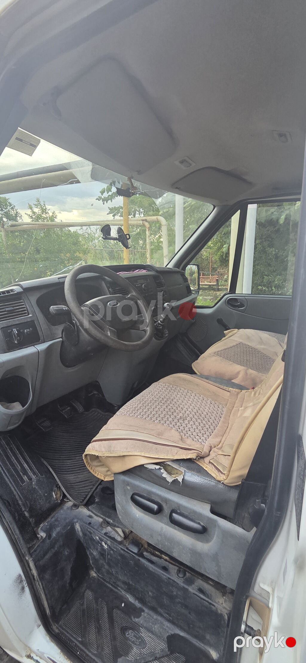 Ford Transit: 2.5 l 2007 il 220 km Van body type — Avtomobillər, Yevlax (4)