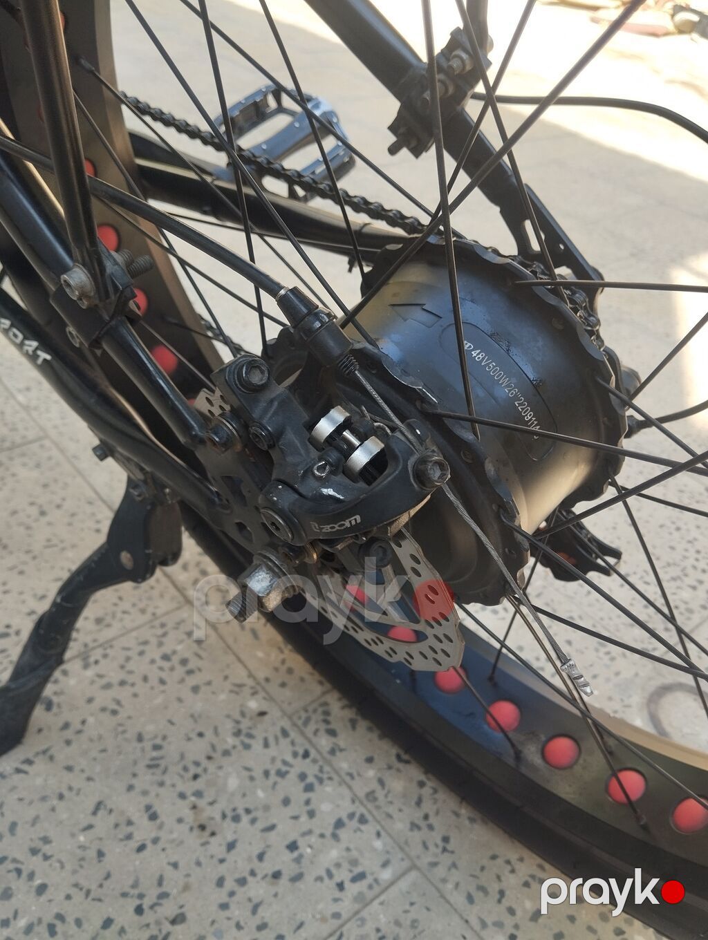 Hərşey qaydasındadı prablem yoxtu Arxa teker teze qoyulub 30 40 km — Elektrik velosipedləri, Bakı (2)