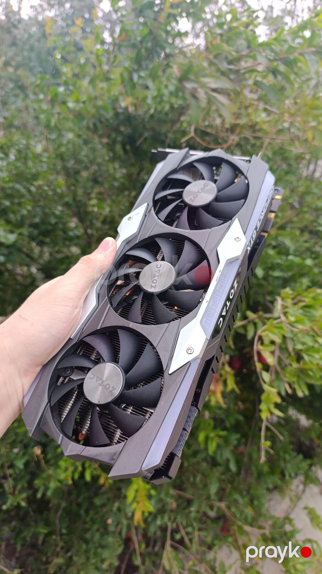 GTX 1080 ti 11 gb Zotac ​GPU: Nvıdıa GeForce GTX 1080 Ti — Qrafik kartlar, Xırdalan (4)