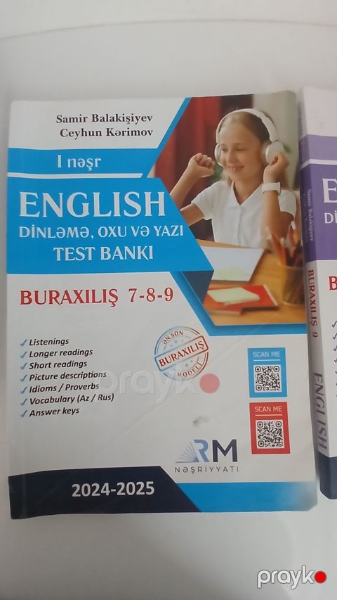 İngilis dili Testlər 9-cu sinif, RM, 1-ci hissə, 2024 il — Bakı