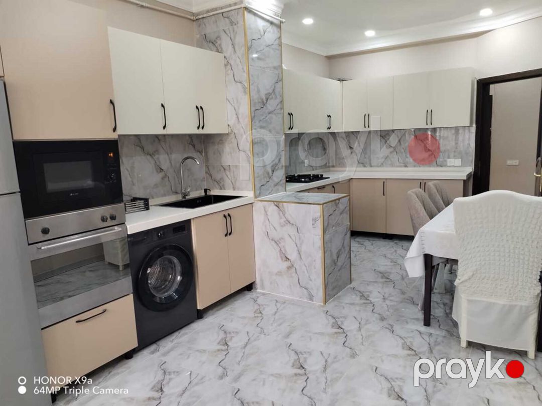 İcarəyə verilir 3 otaqlı yeni tikili 130 m² — Mənzil, Bakı (9)