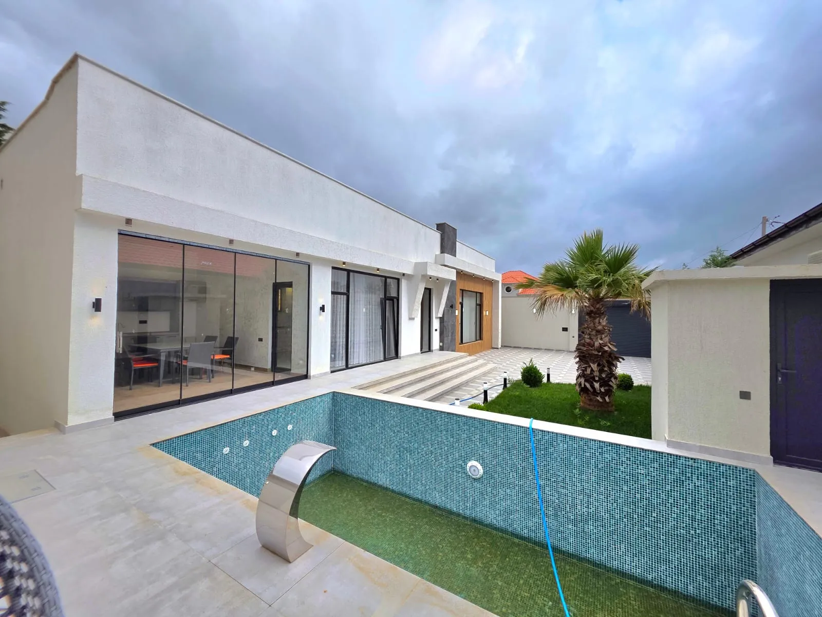 Mərdəkan, 4 otaqlı Həyət evi satılır - 177 m², 1 mərtəbə, 4.5 sot — Ev, villa, Bakı (6)