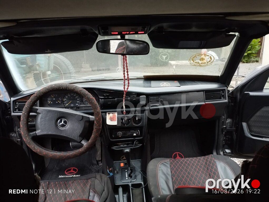Mercedes 190, 2.2 L, 1989 il, 450 000 km — Avtomobillər, Sabirabad (3)