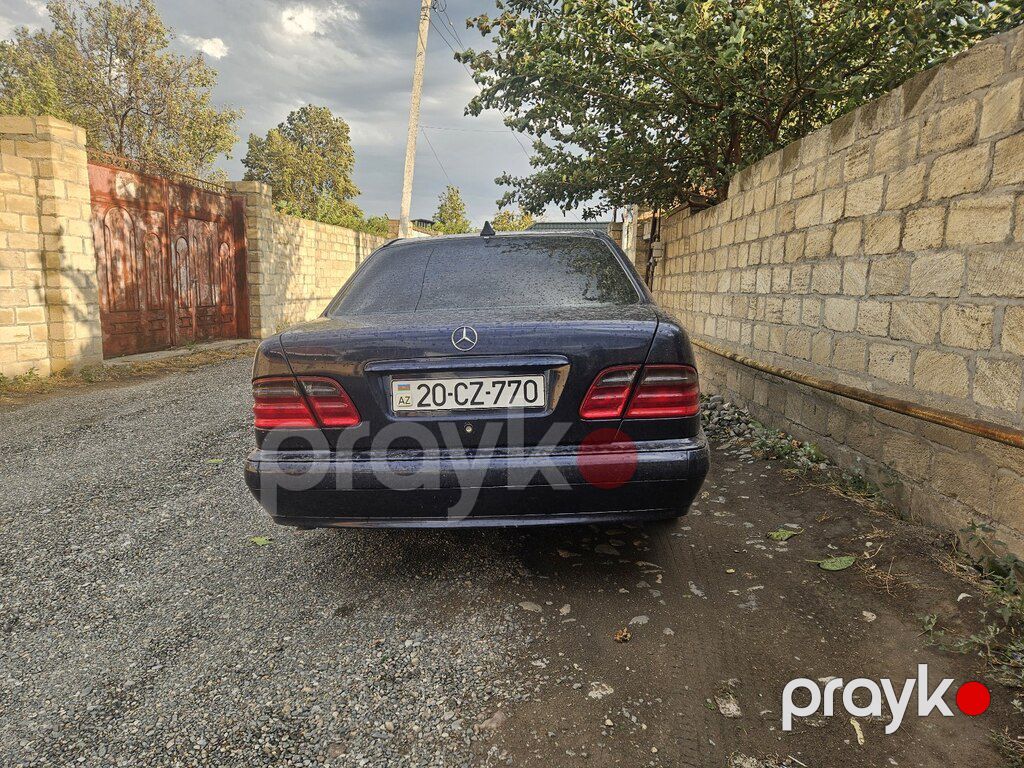 Mercedes E 200, 2.0 L, 1997 il, 360 000 km — Avtomobillər, Bərdə (3)