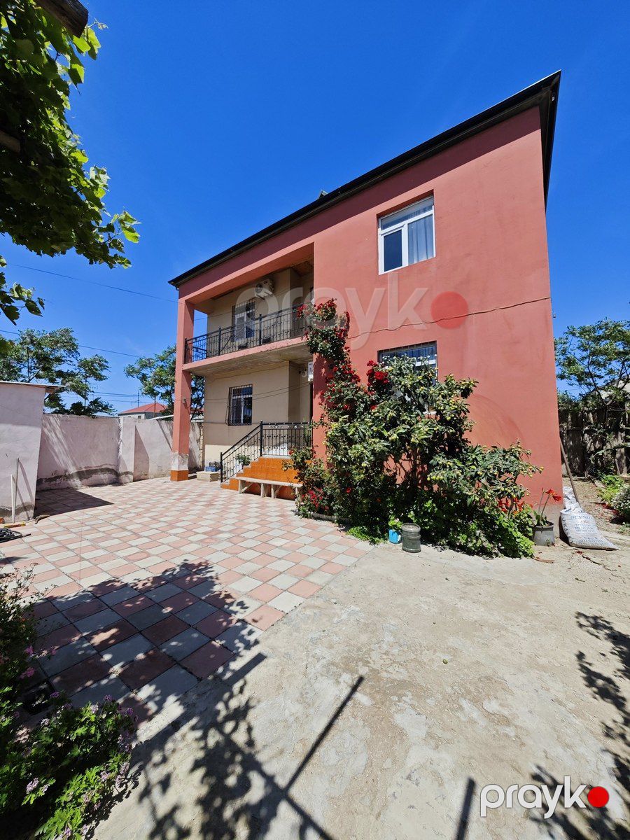 Satılır 6 otaqlı həyət evi/bağ evi 160 m² — Ev, villa, Bakı (2)