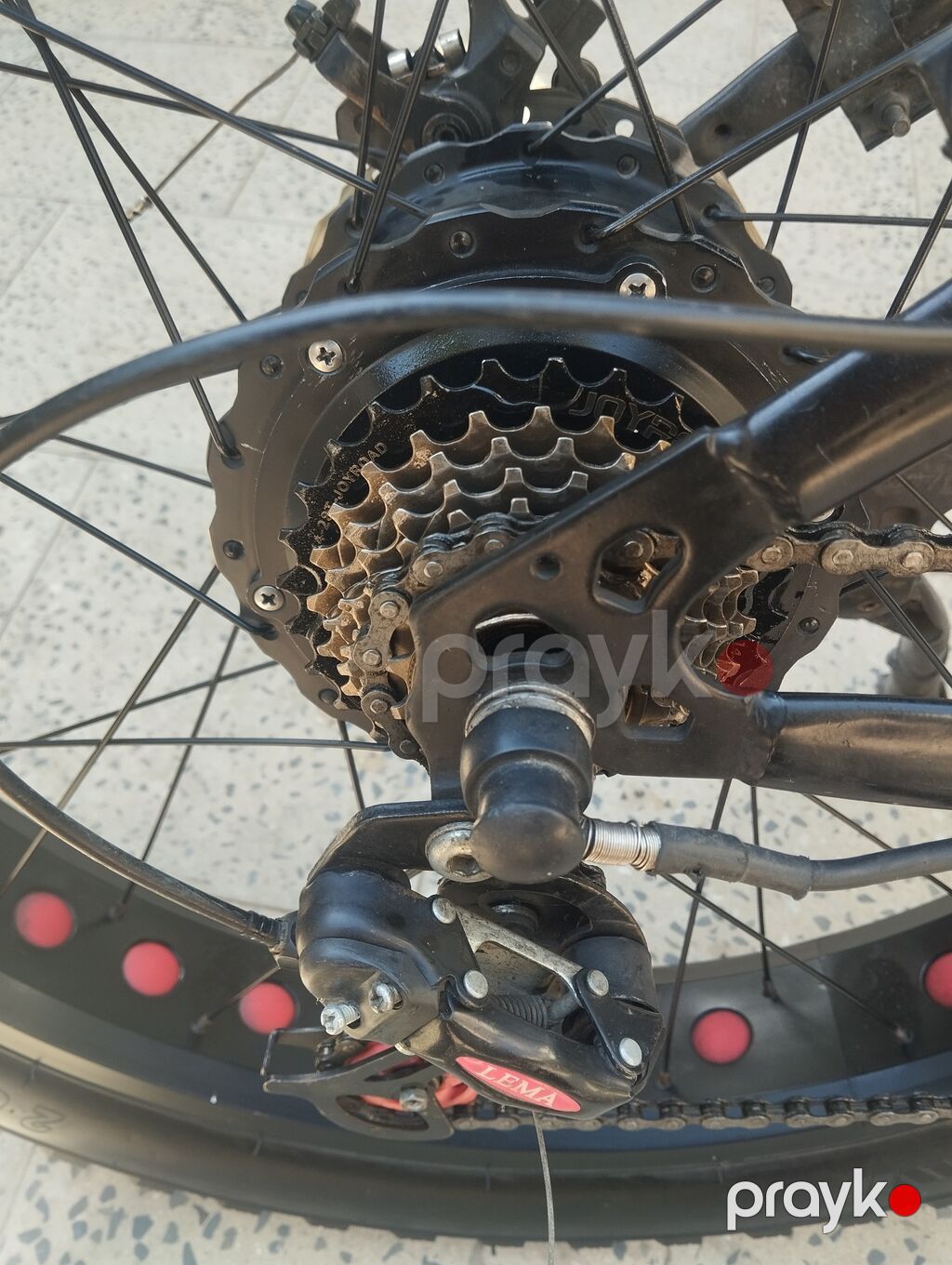 Hərşey qaydasındadı prablem yoxtu Arxa teker teze qoyulub 30 40 km — Elektrik velosipedləri, Bakı (5)