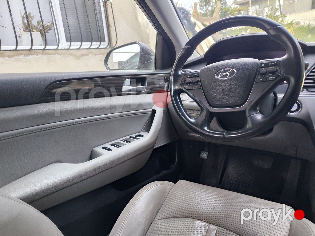 Hyundai Sonata, 1.6 L, 2015 il, 138 600 km — Avtomobillər, Bakı (6)