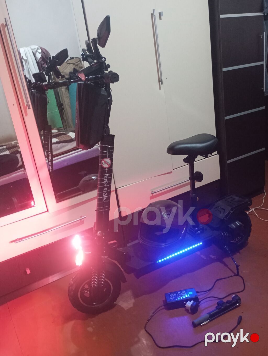 Elektrik skuter – Faster RS7 - Güclü, iri təkərli elektrik skuter — Skuterlər, Digah (2)
