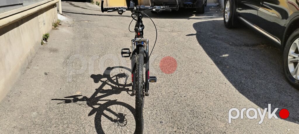 Dağ/şosse hibrid tipli velosiped - Gövdə: yüngül metall konstruksiya — Dağ velosipedləri, Masazır (8)