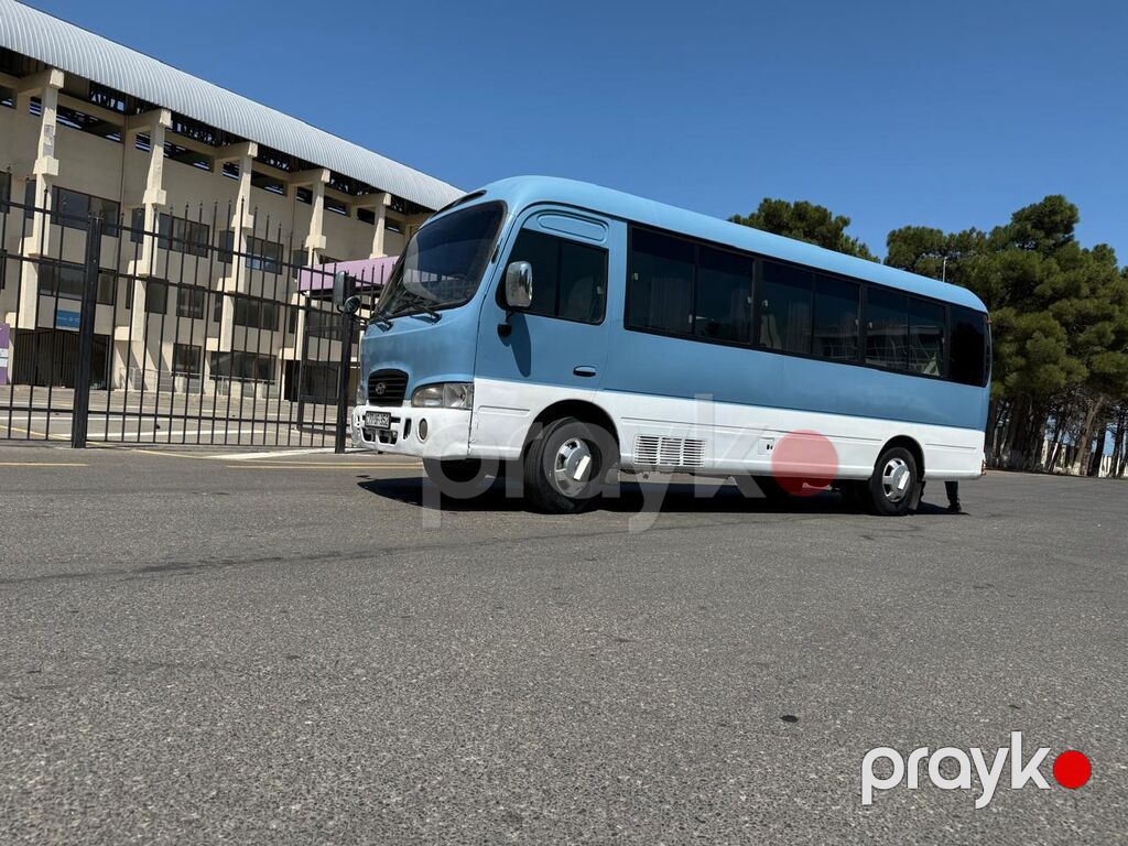 Hyundai County (County Deluxe) – 28 yerlik sərnişin avtobusu — Avtomobillər, Sumqayıt (5)