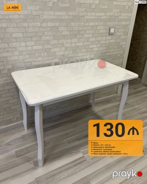 Məhsul: Yemək masası (Kod: 12455) - Ölçülər: 70 120 sm - Mexanizm — Bakı