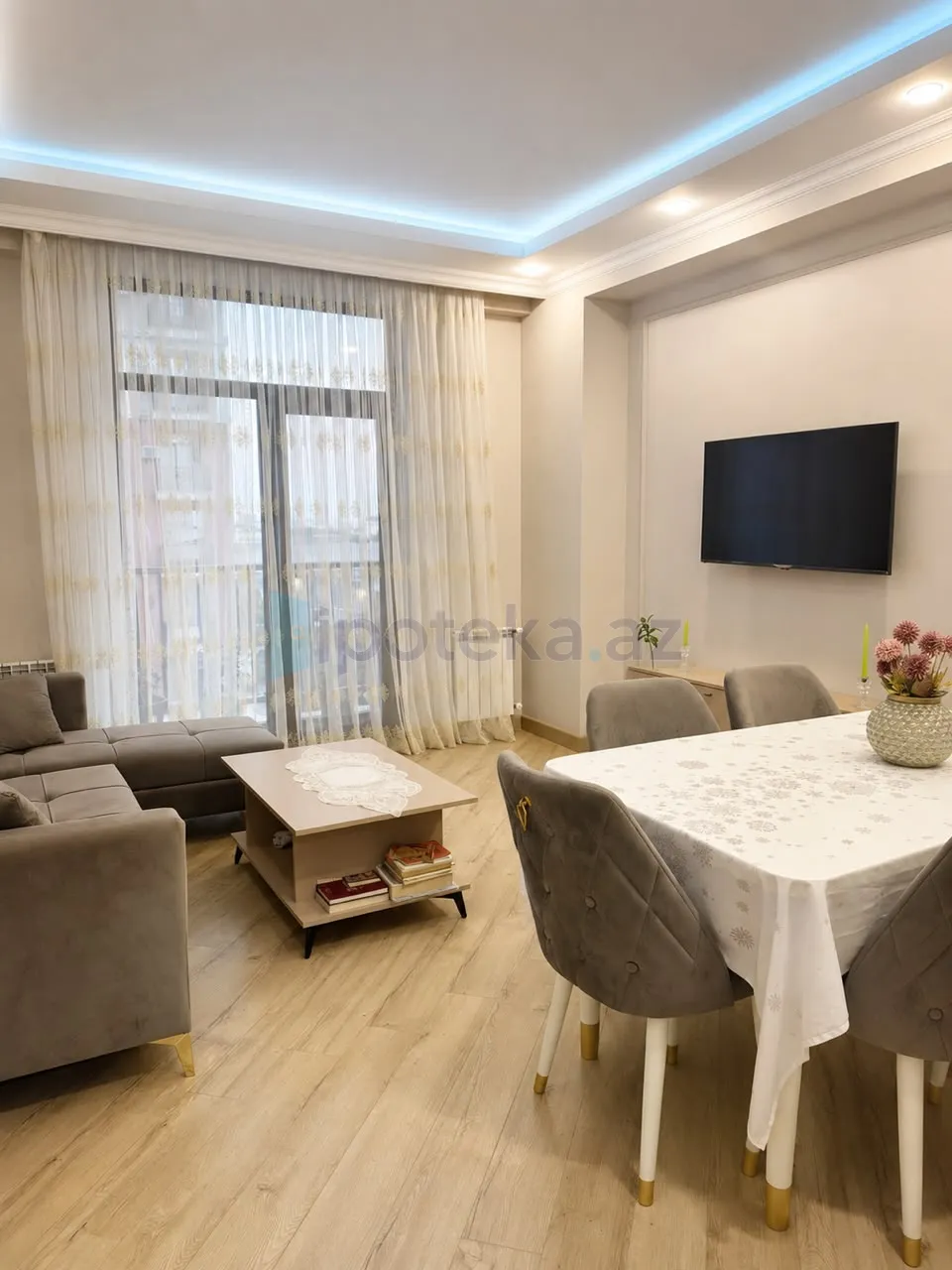 Satılır: 2 Otaq, Yeni tikili, Binəqədi r., 7-ci mkr q., 80.00 m² — Mənzil, Bakı (5)