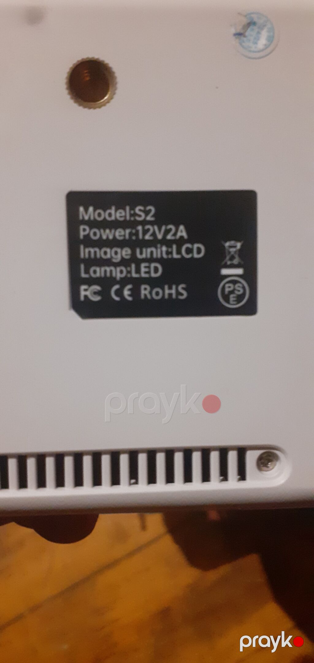 LED Mini Proyektor S2 - LED işıq mənbəli, qənaətcil mini proyektor — Proyekterlər, Bakı (8)