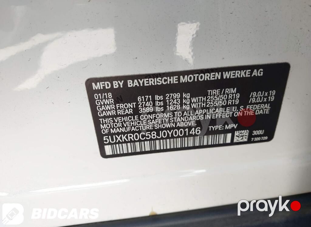 BMW X5, 3.0 L, 2018 il, 173 809 km — Avtomobillər (4)