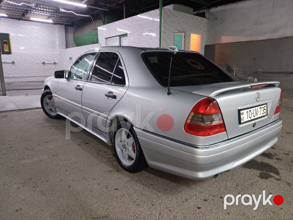 Mercedes C 180, 1.8 L, 1995 il, 285 369 km — Avtomobillər, Gəncə (2)