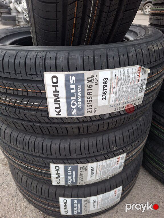 "Kumho" şinləri 215/55 R16 — Ehtiyat hissələri və aksesuarlar, Bakı (5)