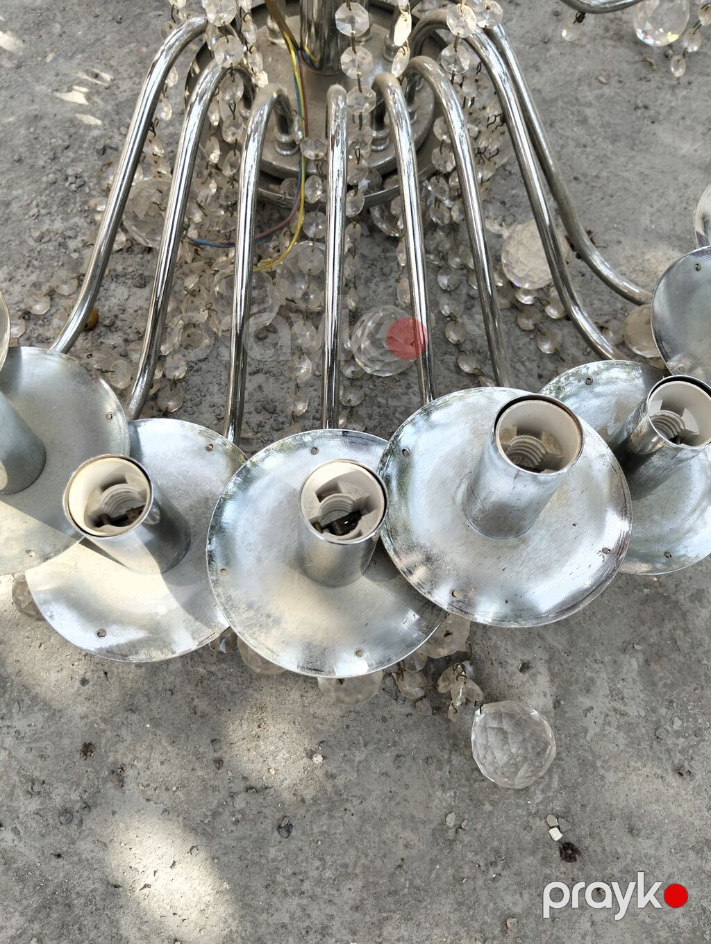 Çılçıraq, 10 və daha çox lampa, Metal — Tavan is?qlar? v? cilc?raqlar, Bakı (2)