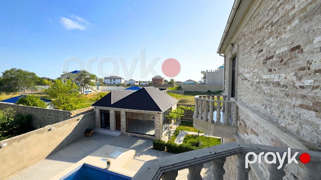 Satılır 5 otaqlı həyət evi/bağ evi 400 m² — Ev, villa, Bakı (5)