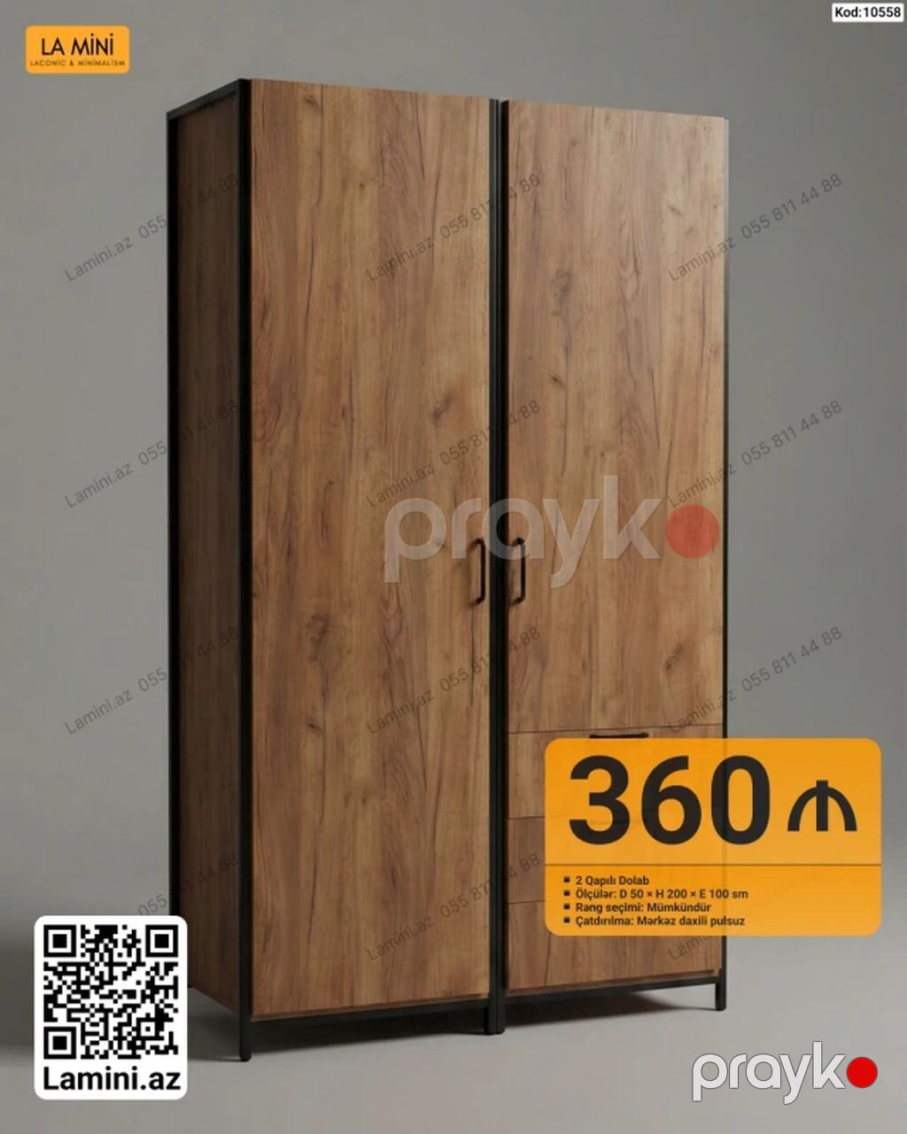 LA Mını – minimalistik və funksional mebel 1) Stellaj – Kod: 10550 — Stullar, Bakı (5)