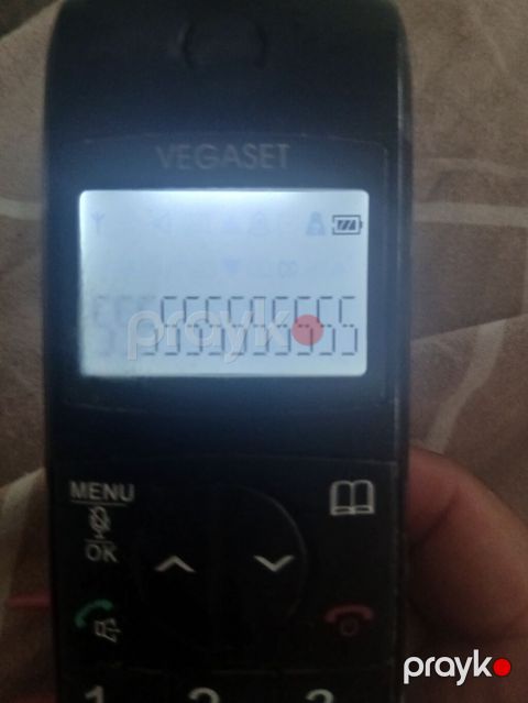Vegaset simsiz ev telefonu – model KXT-1411 Xüsusiyyətlər: - Dizayn — Digah